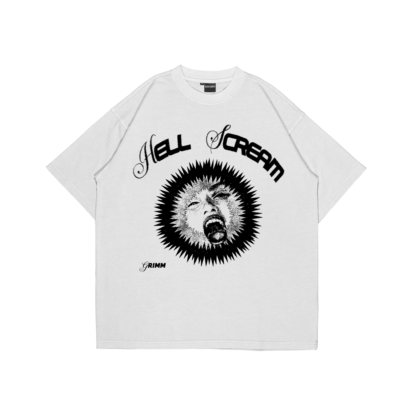 HELL SCREAM TEE (WHITE)